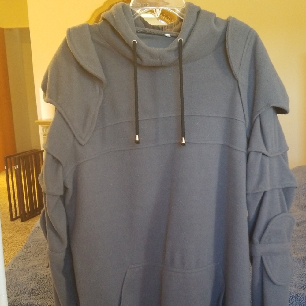 Knight Armor looking sweatshirt hoodie